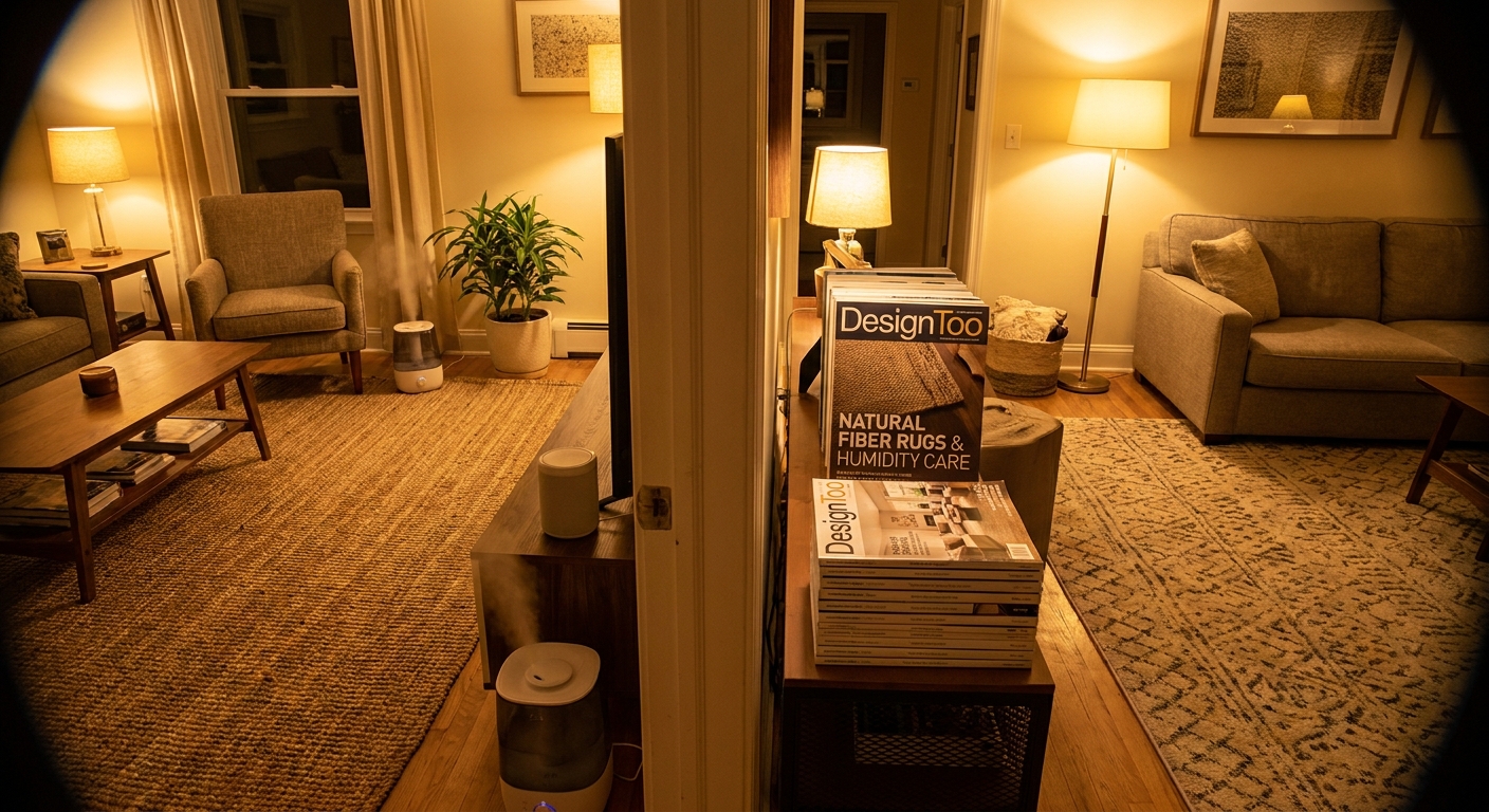 Why natural fiber rugs require different humidity care than synthetic rugs